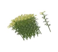 EHJRE 100pcs Modèles En Bambou, Architecture Arbres, Culture Résidentielle, Arbres Artificiels Mini pour Bricolage Artisanat Diorama Terre Forme de Décorati, 8cm