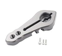 EHJRE 2x 25T Servo Arm RC Accessoires Pièces de Rechange Amélioration Du Remplacement Taxe de Télécommande Tenace pour La Voiture de Passe-temps RC, Argent