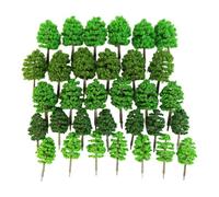 EHJRE 30 Pcs Modèles Arbres 2,76 Pouces et 3,54 Pouces Paysagistes pour Les