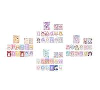 EHJRE 4x Stickers Face Book pour Enfants Enfants Artisanat Enfants Scrapbooking Créativité Drôle Stocking Stuffers Décoration Anniversaire Cadeau Party Favo, Style f