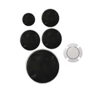 EHJRE 5pcs Drumhead Silent Silent Practical Calm Professional, Drum Set -Head Skin For Adults Drum Player Performance Stage, Style B