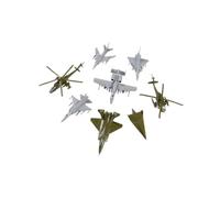 EHJRE 8pcs Small Aircraft Model Set 1/144 Set Aircraft Set Réaliste 1: 144 Modèle D'échelle Airplan Home Ornaments Collection Gift Souvenir, style B