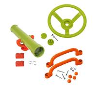 EHJRE Accessoires D'aire de Jeux pour Enfants, Pièces de Bateau Pirate, Cadeaux de Saint-valentin pour Enfants, Ensemble de Balançoire, Accessoires pour Sal, Vert