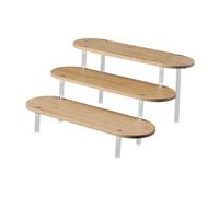 EHJRE Affichage de La Colonne Montante En Acrylique Se Tenait de Mémoire Modèle Make -up -up-organizer 3 Niveaux de Niveau de Parfum Organisateur pour Les P, 30cm