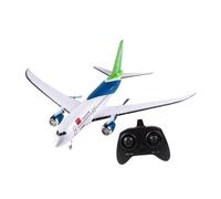 EHJRE Aircraft à Ailes Fixes RC Plane Jouet Anti-Jet-Jet Fighter (Besoin d'Assemblage), Modèle d'avion de Ligne à Trois Canaux Facile à Contrôler, RC Glider pour Garçons Adultes Filles, avec Lumière