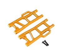 EHJRE Amélioration de La Voiture RC à L'échelle 1:10 Partie En Aluminium à Haute Résistance Amélioration Du Bras avant pour 104016 104018 104009 RC, or