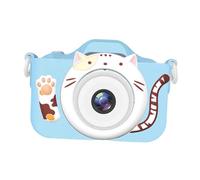 EHJRE Appareil Photo Jouet pour Garçons et Filles, Appareil Photo pour Tout-petits, Cadeaux Originaux, Caméra Vidéo, Jouet, Appareil Photo Numérique pour En, chat bleu