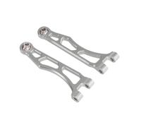 EHJRE avant Les Bras Supérieurs pour 1/16 Pièces de Voitures RC ARMES SUSPENSION ROBUSÉS pour 16101 16103 16104 16102, Argent
