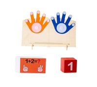 EHJRE Blocs de Décompte de Jeu de Jouets de Sens Des Mathématiques Faits à La Main Pendant 3-5 Ans
