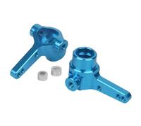 EHJRE Bras D'articulation avant En Aluminium RC 1:10, 2 Pièces, Coupelles de Direction avant Robustes de Remplacement pour Voiture RC GF02 Wr02C L WT01N, Bleu