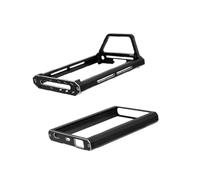 EHJRE Cadre de Protection de L'émetteur Radio, Cadre de Protection En Métal, Support de Protection D'écran de L'émetteur de Voiture RC pour Noble NB4, Noir
