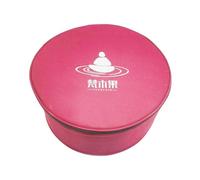 EHJRE Case de Transport de Chant, Sac de Bol de Son Bouddhiste, Sac de D'instrument Protection de Rangement de Bol Tibétain pour Voyager, 31x14cm