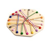 EHJRE Corde démêler jouet corde noeuds tri jouet corde Puzzle jouet dénouer le noeud jouet pour les tout-petits, Octogone