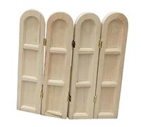 EHJRE Diviseur de Pièce Mural Pliant En Bois pour Maison de Poupée, pour Salle de Réception