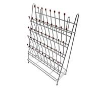 EHJRE Égouttoir de Laboratoire, égouttoir, Organisateur D'évier Amovible, égouttoir D'évier, étagère pour Tasses, Bouteilles, Tubes à Essai, 48 bits