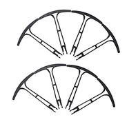 EHJRE Ensemble de 8 protections d'hélices pour drone RC HS175 D65 X30 Z6, Blanc