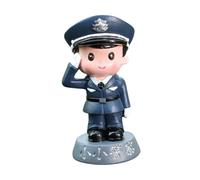 EHJRE Figure Politique Statue Décoration de Gâteau Drôle Dessin Animé Mini Créativité Miniature Modélisation de Résine Darz Figure pour de Travail D, Statue de Garçon