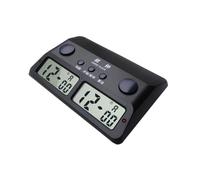 EHJRE Horloge D'échecs Numérique pour 2 Joueurs, Horloge de Tournoi de Jeu de