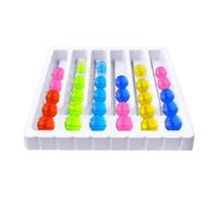 EHJRE Jeu de Retour de Boules de Couleur, Tri Des Couleurs, Reconnaissance, Coordination œil-main Interactive, Jouets Sensoriels, pour Enfants de 3 Ans et P