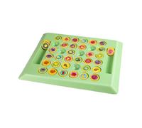 EHJRE Jeu D'échecs à Bascule, 36 Cartes Mémoire Logiques, Stratégie éducative, Jeu Familial, échiquier Assorti pour Enfants D'âge Préscolaire, Motif de Fruits