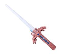 EHJRE Jouet, 7 Couleurs Clignotantes avec Multicolore, Jouet Lumineux avec Lumière et Son pour Les Fêtes D'interaction de Jeu, Jeux de Rôle D'Ha, rouge