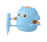 EHJRE Jouet Robot à Dessin, Robot à Dessin électrique avec 100 et 2 Stylos, Compétences En Résolution de Problèmes, Jouet éducatif pour Enfants, Bleu