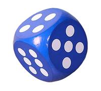 EHJRE Jouets éducatifs En Mousse à 6 Faces, Jeu de Points pour étudiants, Enseignants, Garçons et Filles, Cadeaux de Fête pour Enfants, Bleu
