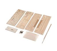 EHJRE Kit de Construction En Bois pour Modèle de Voilier Vintage Fait Main, A
