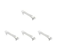 EHJRE Kit de Démontage de Cadre de Quadrirotor, Cadre de Drone En Nylon Facile à Assembler, Cadre de Remplacement de 20cm, Bras D'accessoires pour Bricolage, Blanc