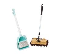 EHJRE Mini avec Pelouse de Poussière pour Les Enfants, Outils de Nettoyage Des Enfants pour Les Enfants, Les Tout-petits Mignons Placés pour Les Professeurs, vadrouille brune