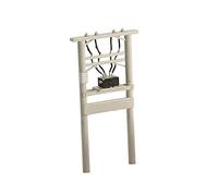 EHJRE Miniature Figure Dollhouse Résine 1/64 Figures Humaines Réalistes Scènes Miniatures pour Scène Miniature Route Micro Modèle Chemin de Fer, Poteaux métalliques