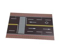 EHJRE Modèle de Scène D'autoroute Moulé sous Pression à L'échelle 1:64, Aménagement de Garage de Voiture, Arrière-plan, Diorama, Tapis de Stationnem, Style B