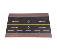 EHJRE Modèle de Scène D'autoroute Moulé sous Pression à L'échelle 1:64, Aménagement de Garage de Voiture, Arrière-plan, Diorama, Tapis de Stationnem, Style A