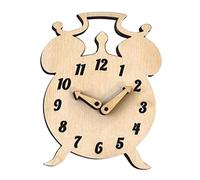 EHJRE Planche Occupée, Matériel de Bricolage, Compétences de Base, Jouet Artisanal En Bois, Planche D'activités pour Enfants Garçons et Filles, Cadeaux de F, L'HORLOGE