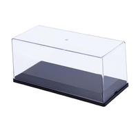 EHJRE Présentoir en acrylique transparent, vitrine anti-poussière avec Base, centre de Table moderne pour modèles à échelle 1/32 pour poupées et petits