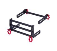 EHJRE RC Bull Bar Metal Metal Sturdy, Facile à Installer, Une Mise à Niveau de Spart -Part -Accessories pour SCX10 1/10 Skala RC, Noir