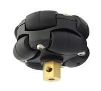 EHJRE Roue Directionnelle Robotique de 1,5 Pouces 38 Mm pour Voiture Robot