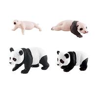 EHJRE Simulation Du Cycle de Vie Du Panda, Modèle 4 étapes Du Panda, Jouet Scientifique, Cycle de Vie, Figurines D'animaux, Jouet pour Enfants, Projet de Ma, Style b