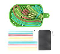 EHJRE Tableau D'activités Sensorielles En, Améliore Les Compétences Pratiques Des Enfants, Tableau Occupé pour Les 2 Ans et Plus, Cadeaux pour, Vert