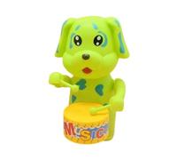 EHJRE Tambour Jouet Réaliste Refoulement Horloge-travail Interactif pour Tout-petit Animal Toys de Développement éducatif Toys pour Tout-petits Enfants Fill, Chien