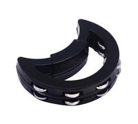 EHJRE Tambourin à Main à Double Rangée pour Maison de Poupée, Mini Tambour Main