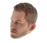 EHJRE Tête Sculptée pour Homme, Modèle Paul, avec Cheveux, pour Action de 12 Pouces, 1/6