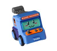 EHJRE Transformateur Robot Jouet Voiture Construction Véhicules Jouet Portable Apprentissage Mini Robot Voiture Jouet pour Fête Faveur Enfants Garçons Fille, Bleu