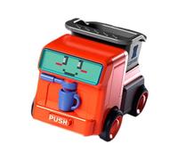 EHJRE Transformateur Robot Jouet Voiture Construction Véhicules Jouet Portable Apprentissage Mini Robot Voiture Jouet pour Fête Faveur Enfants Garçons Fille, Rouge