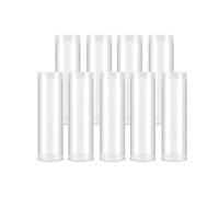 EHJRE Tube de Perles Transparent, Fournitures de Collection de Perles Robustes, Protecteur de Perles 32mm