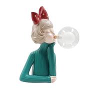 EHJRE Veilleuse, Bubble Girl, Décoration de Chambre à Coucher, Lampe de Chevet Nordique Chaleureuse pour Salon, Lampe Créative pour Enfants et Adultes, styleE