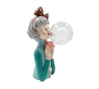 EHJRE Veilleuse, Bubble Girl, Décoration de Chambre à Coucher, Lampe de Chevet Nordique Chaleureuse pour Salon, Lampe Créative pour Enfants et Adultes, D
