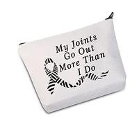 Ehlers-Danlos Trousse de maquillage Motif syndrome My Joints Go Out More Than I Do Ehlers Danlos EDS, Sac More Than I Do
