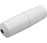 EHMANN 2860x0800 Variateur de cordon électronique pour LED, 230 V, 50 Hz, Puissance : LED 3-35 W, 5-100 W/VA, couleur: blanc