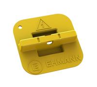 EHMANN Lot de 5 cache-prises de protection pour peintre - Couverture réutilisable pour prises, à clipser au lieu de coller, pour rénovation, travaux de peinture, chantier et décoration intérieure